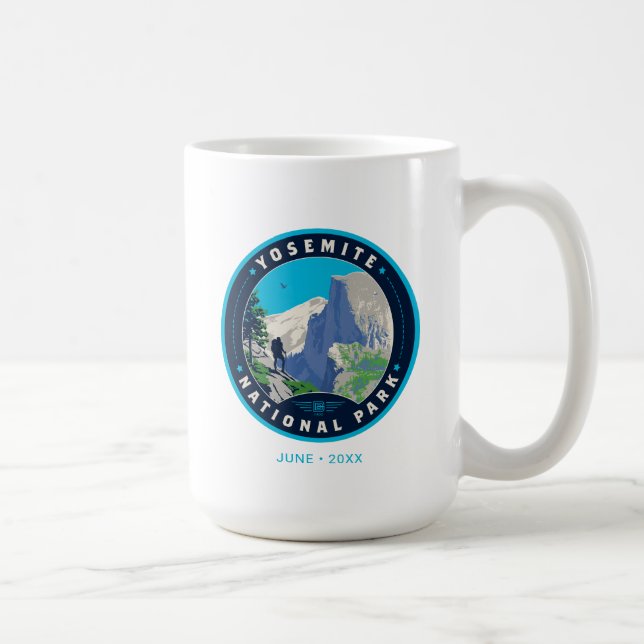 Yosemite National Park Coffee Mug (Right)