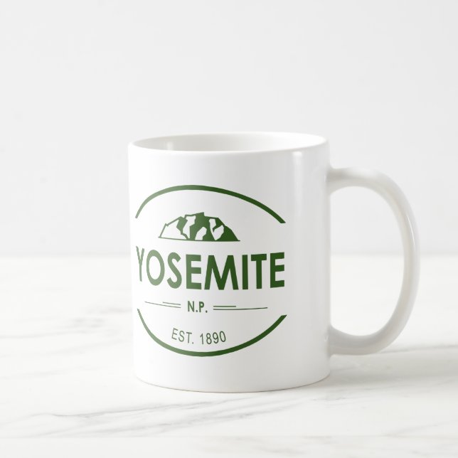 Yosemite National Park Coffee Mug (Right)