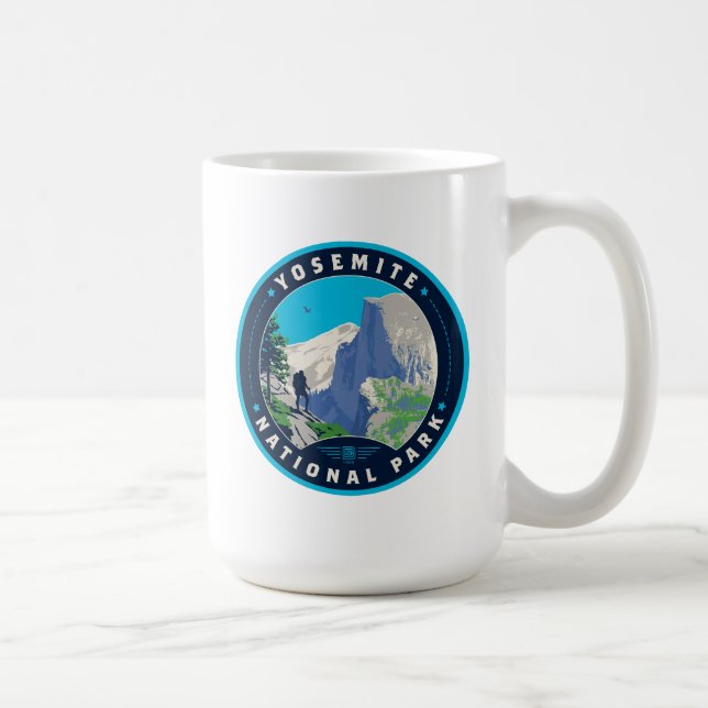 Yosemite National Park Coffee Mug (Right)