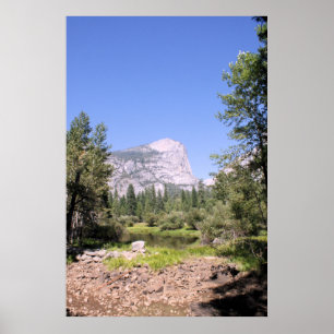 Yosemite National Park colour photo poster print