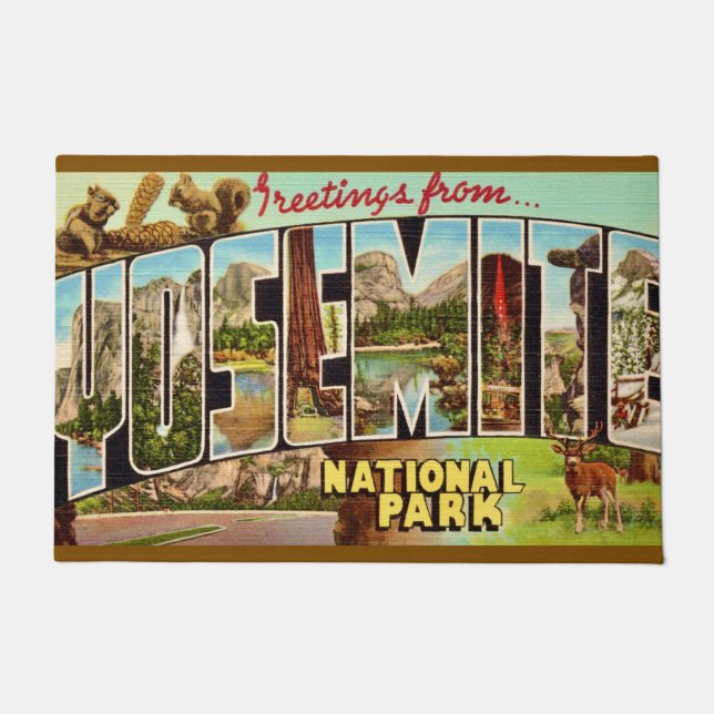 Yosemite National Park  Doormat (Front)
