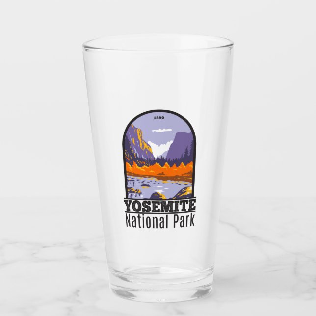 Yosemite National Park El Capitan In Autumn Glass (Front)