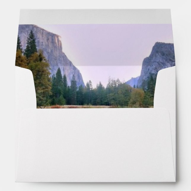 Yosemite National Park Envelopes (Back (Bottom))