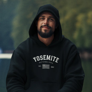Yosemite National Park Forest Landscape Photo Hoodie