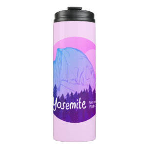 Yosemite National Park Half Dome Purple Thermal Tumbler