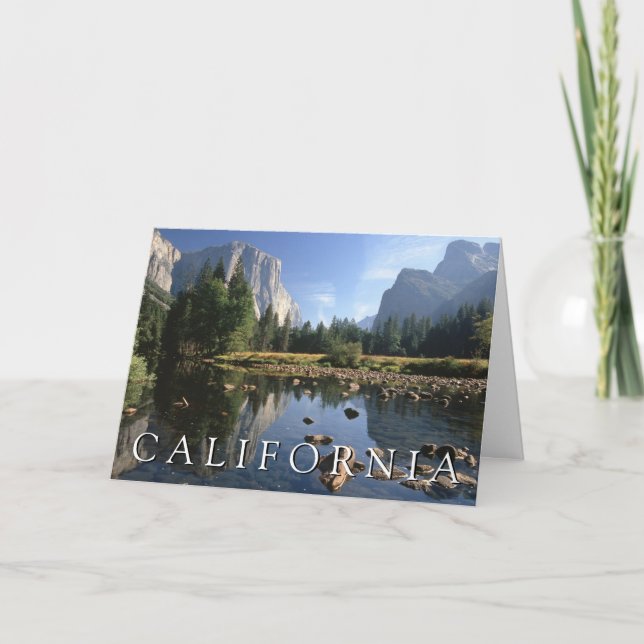 Yosemite National Park | Happy Birthday Card (Front)