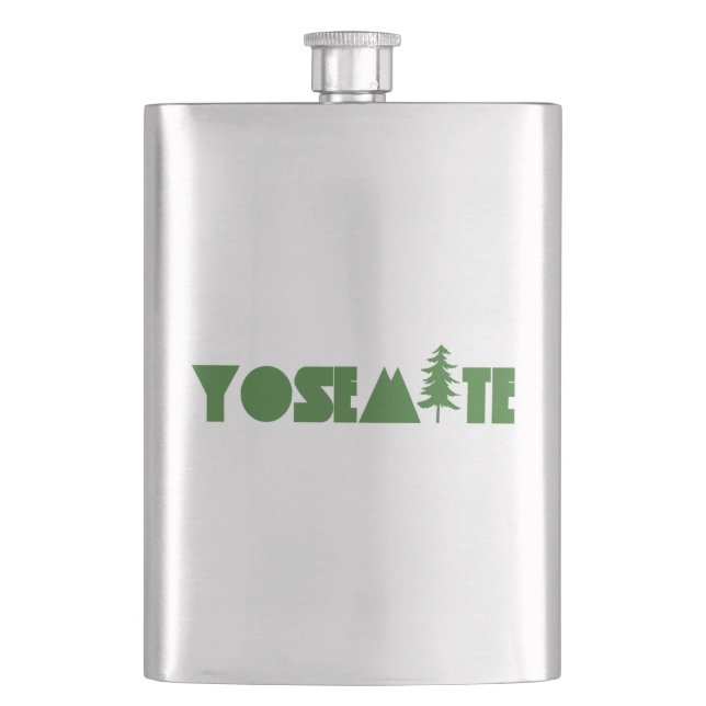 Yosemite National Park Hip Flask (Front)