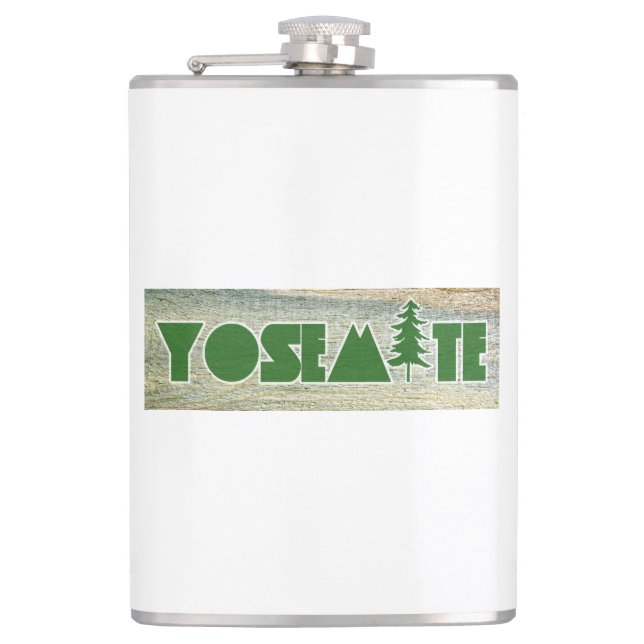 Yosemite National Park Hip Flask (Front)