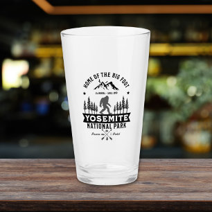 Yosemite National Park Home of the Big Foot Funny Glass