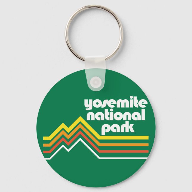 Yosemite National Park Key Ring (Front)