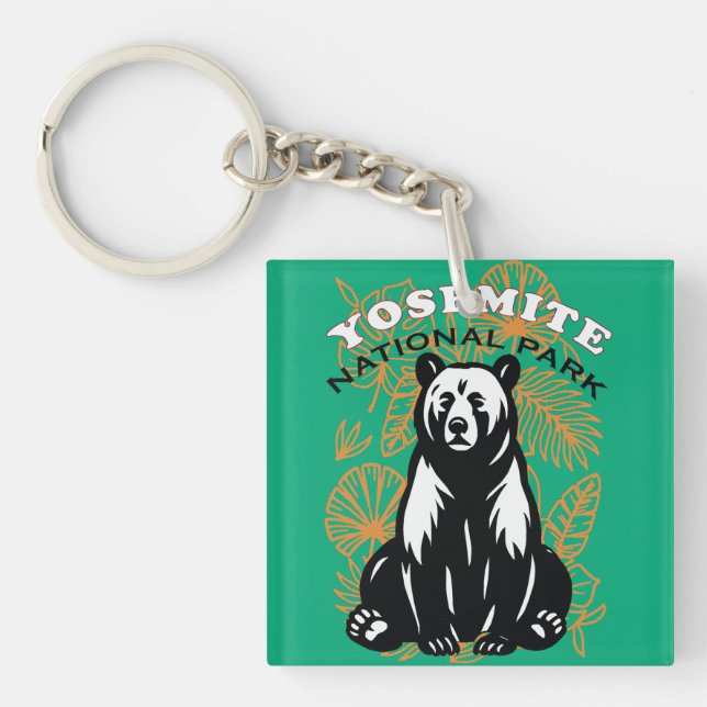 Yosemite national park key ring (Front)