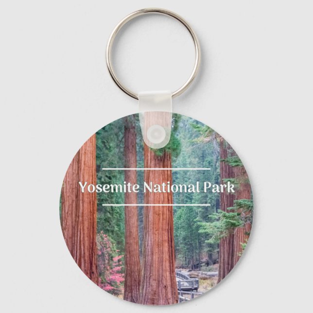 Yosemite National Park Keychain (Front)