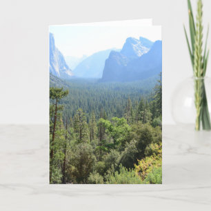 Yosemite National Park landscape photography. Card