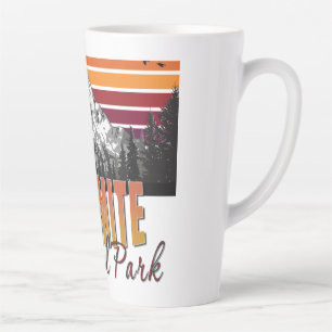 Yosemite National Park Latte Mug