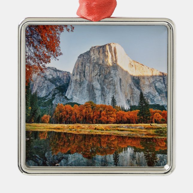 Yosemite National Park Metal Ornament (Front)