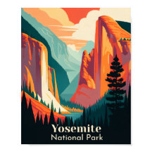 Yosemite National Park Minimalist Art