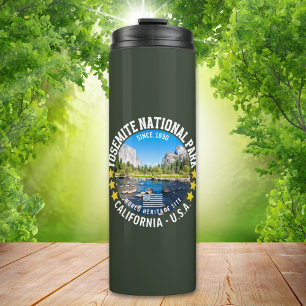 Yosemite National Park Mountain Landscape Thermal Tumbler