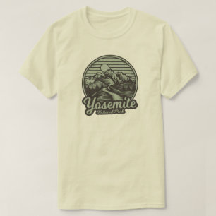 Yosemite National Park Mountain Trail T-Shirt