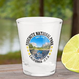 Yosemite National Park Nature Landscape Shot Glass