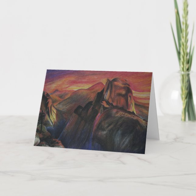 Yosemite National Park Note card (Front)