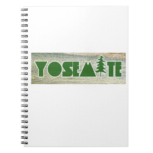 Yosemite National Park Notebook (Front)