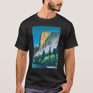 Yosemite National Park Painting Yosemite T-Shirt