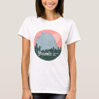Yosemite National Park Pink Half Dome