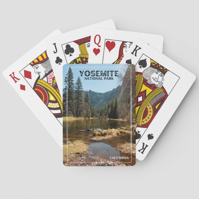 Yosemite National Park Playing Cards (Back)