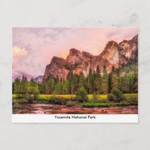 Yosemite National Park Post Card