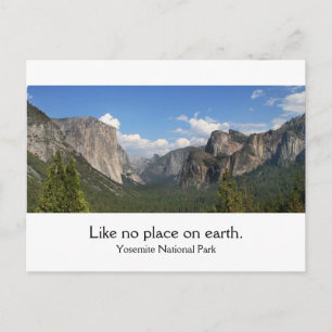 Yosemite National Park Postcard