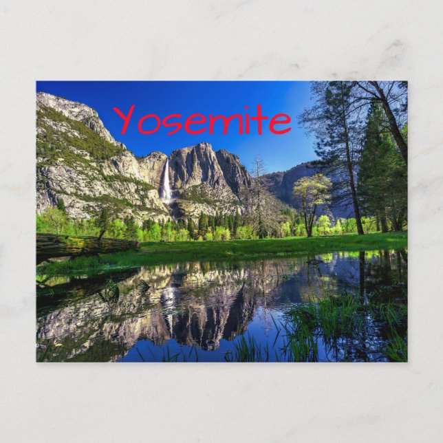 Yosemite National Park Postcard (Front)