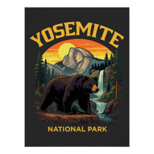 Yosemite National Park Poster