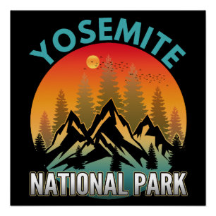 Yosemite National Park Poster