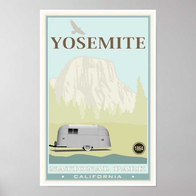 Yosemite National Park Poster (Front)