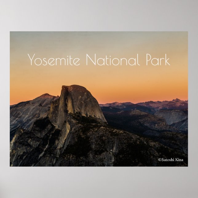Yosemite National Park Poster (Front)