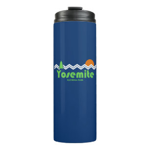 Yosemite National Park Retro Thermal Tumbler