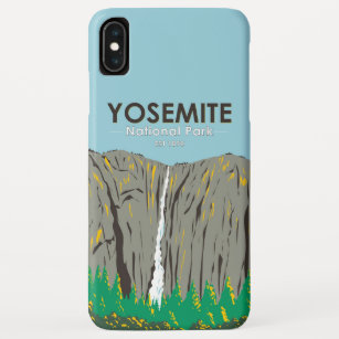 Yosemite National Park Ribbon Falls California  Case-Mate iPhone Case
