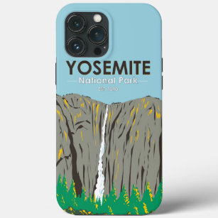 Yosemite National Park Ribbon Falls California  iPhone 13 Pro Max Case