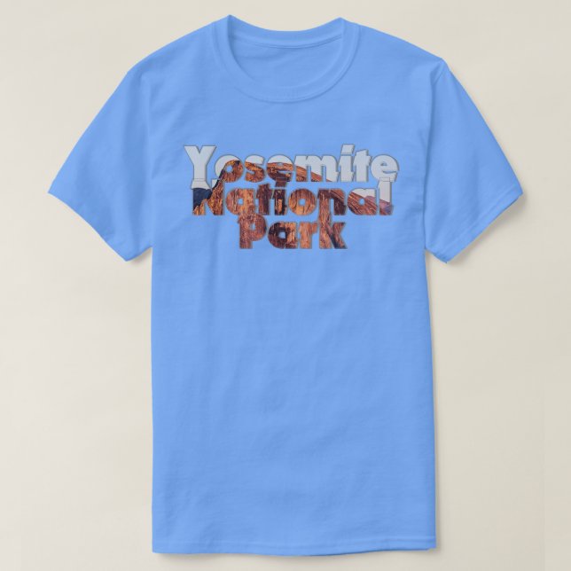 Yosemite National Park T-Shirt (Design Front)