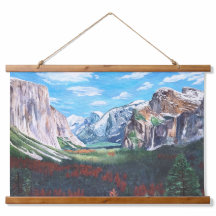 Yosemite National Park Tapestry Painting