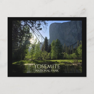 Yosemite National Park Tourist Postcard