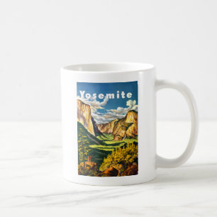 Yosemite National Park Travel Art Coffee Mug