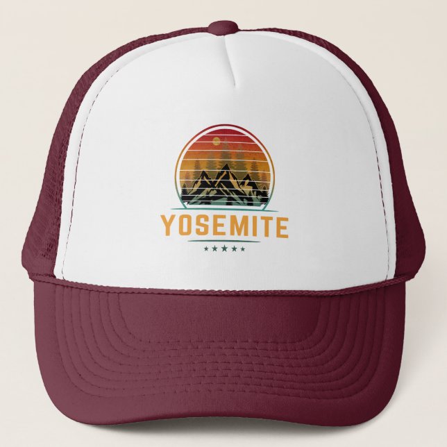 Yosemite National Park Trucker Hat (Front)