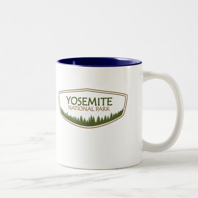 Yosemite National Park Two-Tone Coffee Mug (Right)