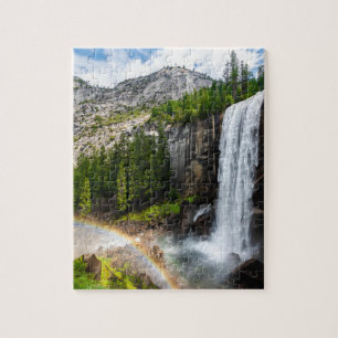 Yosemite National Park Vernal Falls Jigsaw Puzzle