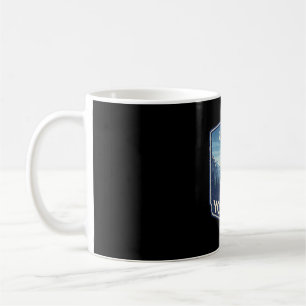 Yosemite national park vintage mountain camping coffee mug