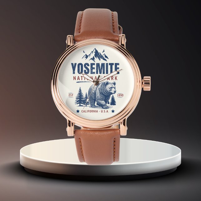 Yosemite National Park Vintage Mountains landscape Watch (Creator Uploaded)