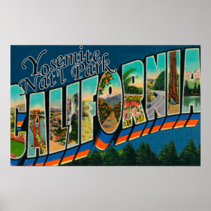 Yosemite Nat'l Park, California Poster