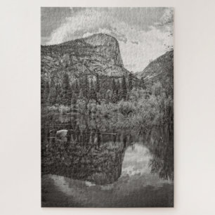 Yosemite North Dome - Mirror Lake -20x30 -1014 pcs Jigsaw Puzzle