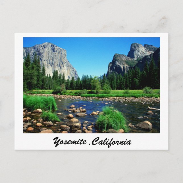 Yosemite Postcard (Front)